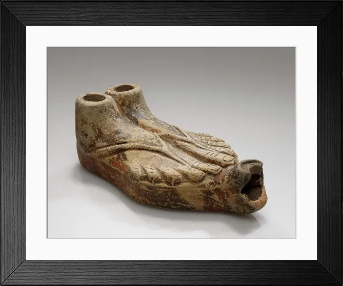 Framed Print : Lamp, 1st century A.D. Creator: Unknown Framed Print : Lamp, 1st century A.D. Creator: Unknown