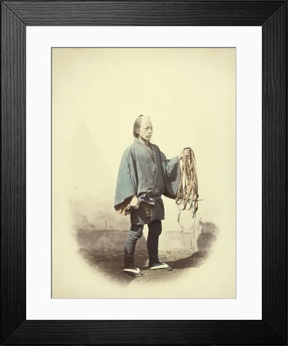 Framed Print : Bettoes, or Grooms, 1866-1867. Creator: Felice Beato Framed Print : Bettoes, or Grooms, 1866-1867. Creator: Felice Beato