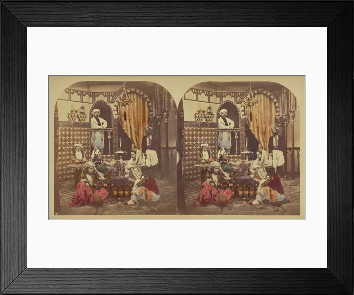 Framed Print : Sujets D'Orient, 1858-1861. Creator: Furne Fils & H. Tournier Framed Print : Sujets D'Orient, 1858-1861. Creator: Furne Fils & H. Tournier