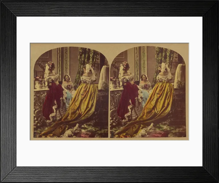 Framed Print : Going to Court. about 1860. Creator: Joseph John Elliott Framed Print : Going to Court. about 1860. Creator: Joseph John Elliott