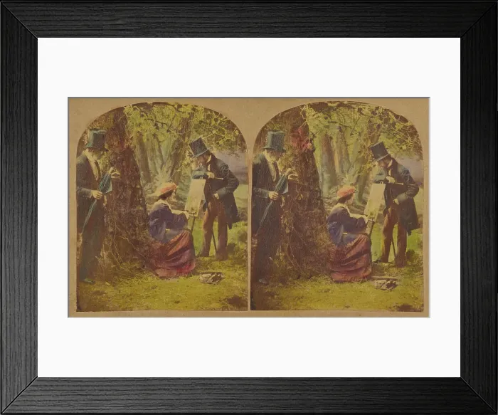 Framed Print : Very pretty indeed. about 1857. Creator: Joseph John Elliott Framed Print : Very pretty indeed. about 1857. Creator: Joseph John Elliott