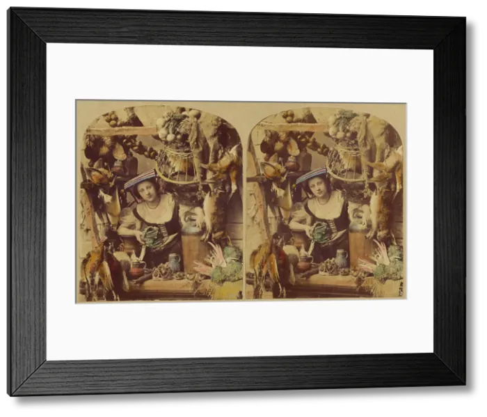 Framed Print : Nice Duck, Sir?, about 1857. Creators: London Stereoscopic & Photographic Co, Joseph John Elliott Framed Print : Nice Duck, Sir?, about 1857. Creators: London Stereoscopic & Photographic Co, Joseph John Elliott