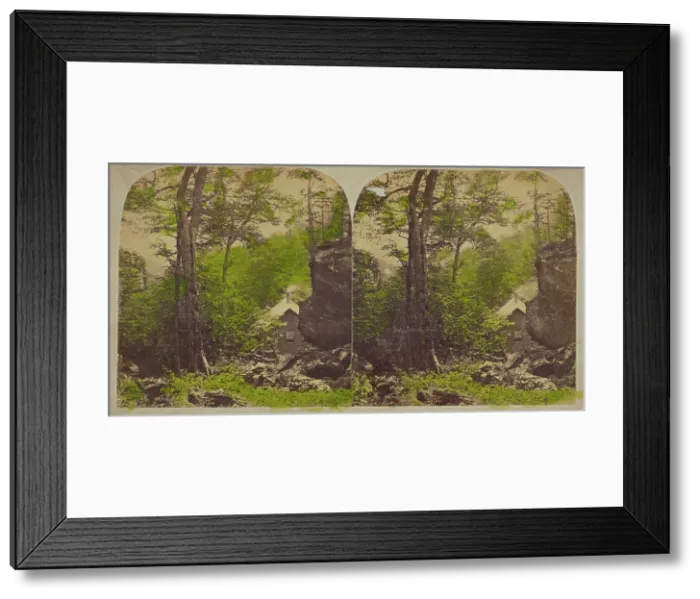 Framed Print : Mt. Mansfield, Notch House, about 1865. Creator: Guy B. Davis Framed Print : Mt. Mansfield, Notch House, about 1865. Creator: Guy B. Davis