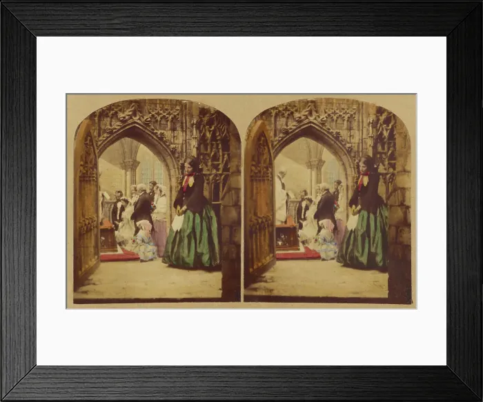 Framed Print : Broken Vows, about 1857. Creators: London Stereoscopic & Photographic Co, Joseph John Elliott Framed Print : Broken Vows, about 1857. Creators: London Stereoscopic & Photographic Co, Joseph John Elliott