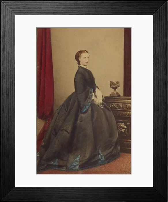 Framed Print : H.R.H. The Princess of Wales, 1862-1864. Creator: John Jabez Edwin Mayall Framed Print : H.R.H. The Princess of Wales, 1862-1864. Creator: John Jabez Edwin Mayall