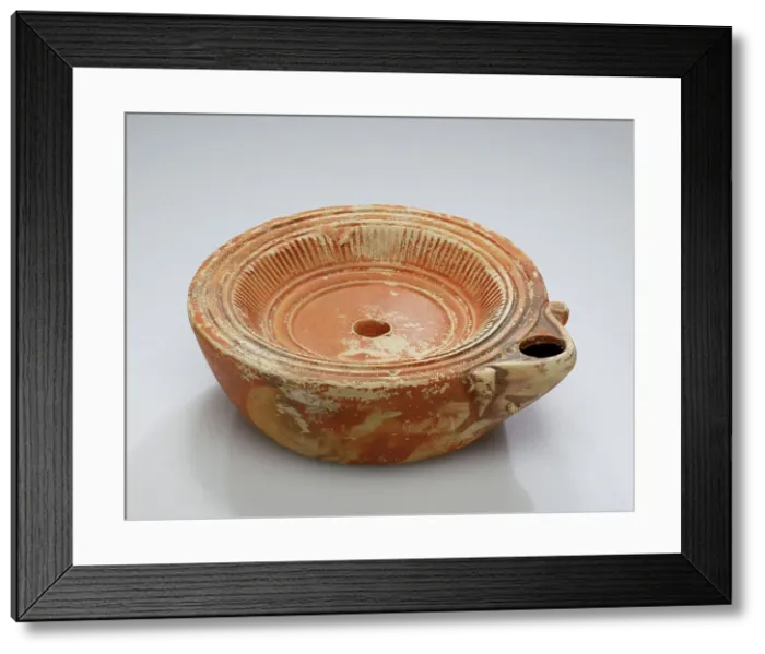 Framed Print : Lamp, 1st-4th century A.D. Creator: Unknown Framed Print : Lamp, 1st-4th century A.D. Creator: Unknown