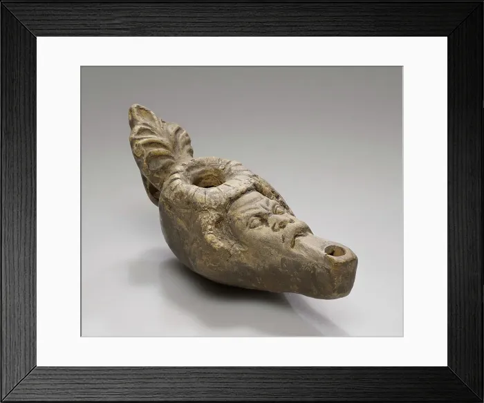 Framed Print : Lamp, 150-50 B.C. Creator: Unknown Framed Print : Lamp, 150-50 B.C. Creator: Unknown