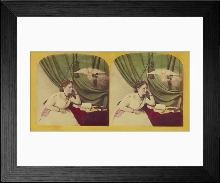 Framed Print : One by one, the Sands are flowing. about 1870. Creator: F. G. Weller Framed Print : One by one, the Sands are flowing. about 1870. Creator: F. G. Weller