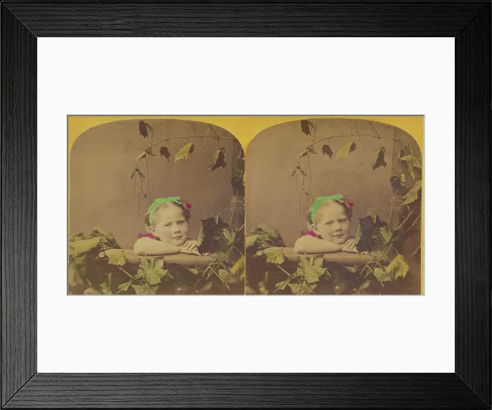 Framed Print : Happy Thoughts. 1871. Creator: F. G. Weller Framed Print : Happy Thoughts. 1871. Creator: F. G. Weller