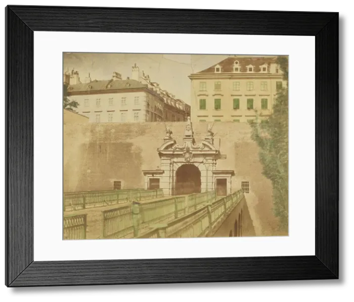 Framed Print : Carinthian Gate, about 1858. Creator: Unknown Framed Print : Carinthian Gate, about 1858. Creator: Unknown
