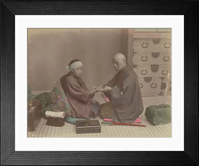 Framed Print : Doctor, 1870s-1890s. Creator: Kusakabe Kimbei Framed Print : Doctor, 1870s-1890s. Creator: Kusakabe Kimbei