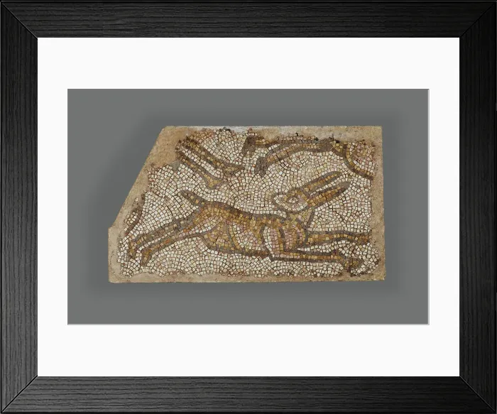 Framed Print : Mosaic of a Rabbit, 5th-6th century. Creator: Unknown Framed Print : Mosaic of a Rabbit, 5th-6th century. Creator: Unknown