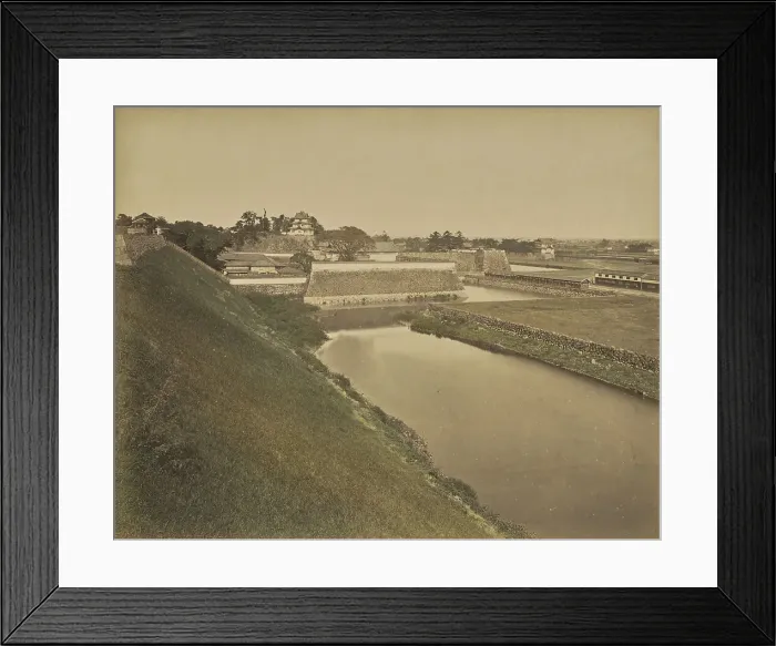 Framed Print : Tokio. Japan, about 1875-1890s. Creator: Kusakabe Kimbei Framed Print : Tokio. Japan, about 1875-1890s. Creator: Kusakabe Kimbei