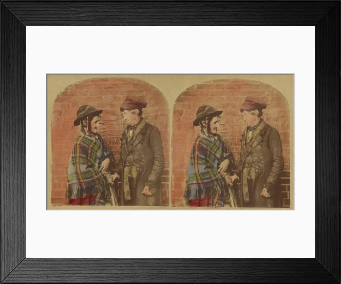 Framed Print : Sure such a fair ne'er was seen, about 1865. Creator: London Stereoscopic & Photographic Co Framed Print : Sure such a fair ne'er was seen, about 1865. Creator: London Stereoscopic & Photographic Co