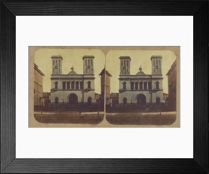 Framed Print : Church of St. Peter, Moscow. 1860s. Creator: New York Stereoscopic Company Framed Print : Church of St. Peter, Moscow. 1860s. Creator: New York Stereoscopic Company