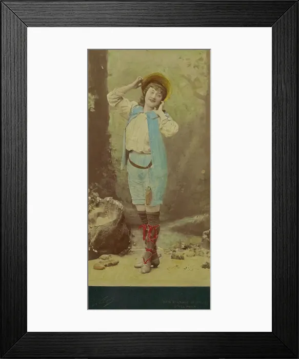 Framed Print : Nimbazon (Boccace), 1878-1885. Creator: Paul Nadar Framed Print : Nimbazon (Boccace), 1878-1885. Creator: Paul Nadar