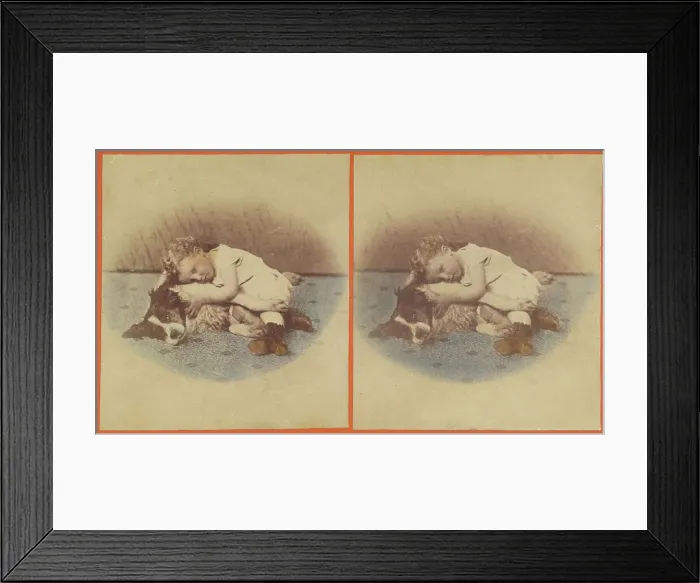 Framed Print : The Comfrancins, about 1865-1870. Creator: Peter F. Weil Framed Print : The Comfrancins, about 1865-1870. Creator: Peter F. Weil