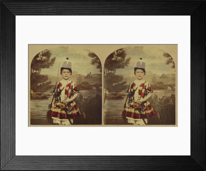 Framed Print : I'm to be an Officer, about 1865. Creator: London Stereoscopic & Photographic Co Framed Print : I'm to be an Officer, about 1865. Creator: London Stereoscopic & Photographic Co