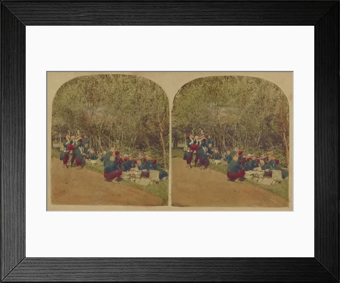 Framed Print : Ambulance provisvere Amputation, about 1865. Creator: Unknown Framed Print : Ambulance provisvere Amputation, about 1865. Creator: Unknown