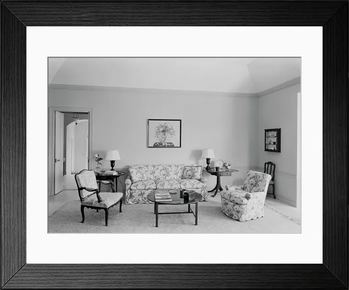 Framed Print : James H. McGraw, Jr. residence in Hobe Sound, Florida, 1941. Creator: Gottscho-Schleisner, Inc Framed Print : James H. McGraw, Jr. residence in Hobe Sound, Florida, 1941. Creator: Gottscho-Schleisner, Inc