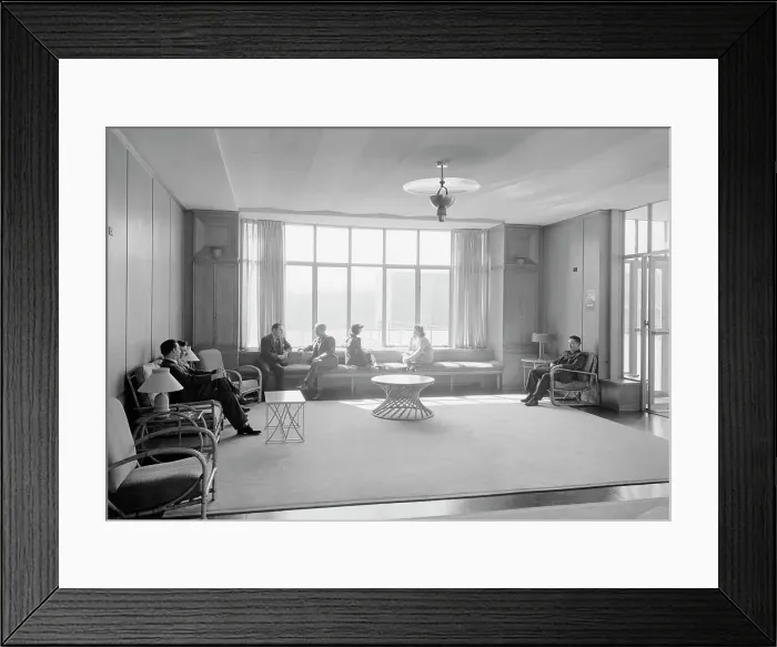 Framed Print : Bell Telephone Laboratory, Murray Hill, New Jersey, 1942. Creator: Gottscho-Schleisner, Inc Framed Print : Bell Telephone Laboratory, Murray Hill, New Jersey, 1942. Creator: Gottscho-Schleisner, Inc