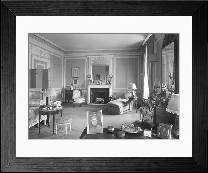 Framed Print : Mrs. Edwin Gould, residence at 936 5th Ave. New York City, 1942. Creator: Gottscho-Schleisner, Inc Framed Print : Mrs. Edwin Gould, residence at 936 5th Ave. New York City, 1942. Creator: Gottscho-Schleisner, Inc