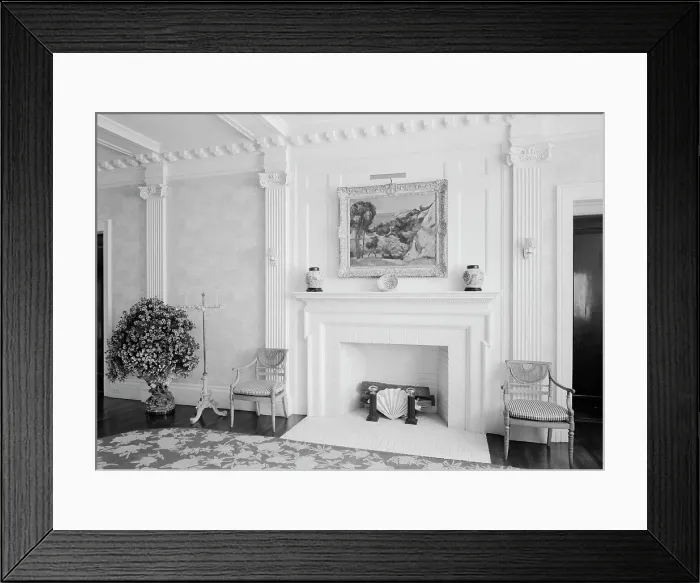 Framed Print : Williams Paley, residence in Manhasset, Long Island, 1942. Creator: Gottscho-Schleisner, Inc Framed Print : Williams Paley, residence in Manhasset, Long Island, 1942. Creator: Gottscho-Schleisner, Inc