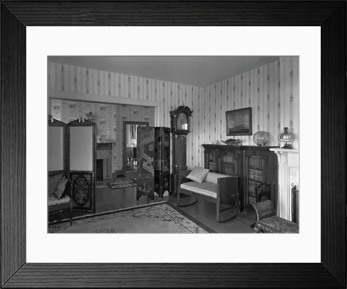 Framed Print : William Gilman Low, Achnasheen, residence on Low Ln. Bristol, Rhode Island, 1940. Creator: Gottscho-Schleisner, Inc Framed Print : William Gilman Low, Achnasheen, residence on Low Ln. Bristol, Rhode Island, 1940. Creator: Gottscho-Schleisner, Inc
