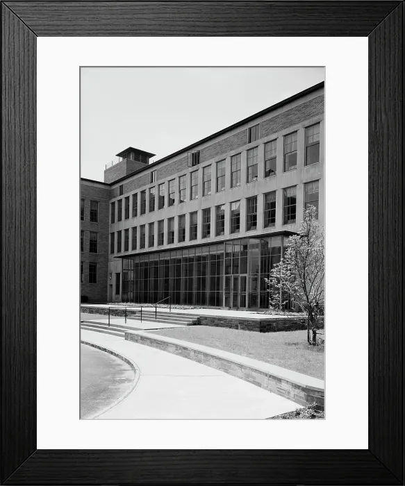 Framed Print : Bell Telephone Laboratories, Murray Hill, New Jersey, 1942. Creator: Gottscho-Schleisner, Inc Framed Print : Bell Telephone Laboratories, Murray Hill, New Jersey, 1942. Creator: Gottscho-Schleisner, Inc
