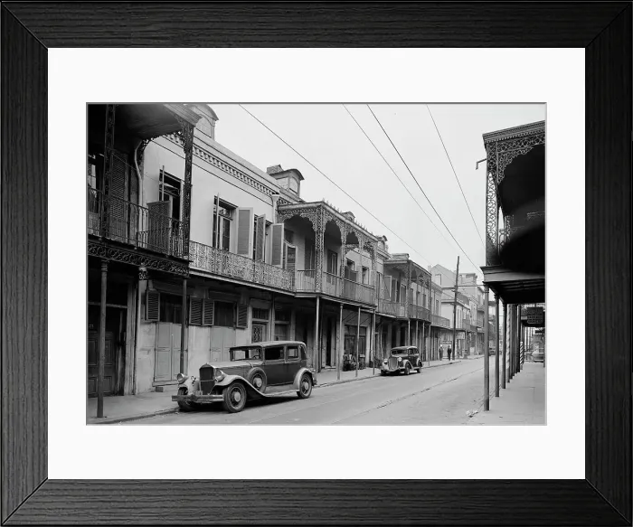 Framed Print : New Orleans photographs, 1935. Creator: Gottscho-Schleisner, Inc Framed Print : New Orleans photographs, 1935. Creator: Gottscho-Schleisner, Inc