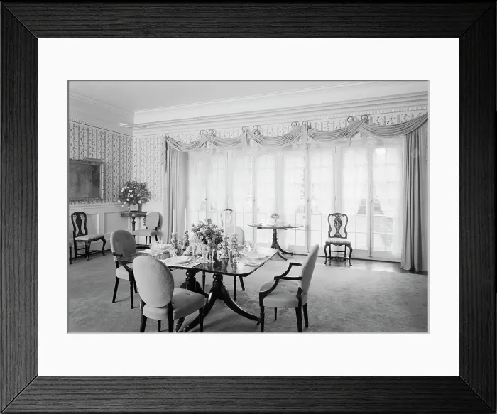 Framed Print : Williams Paley, residence in Manhasset, Long Island, 1942. Creator: Gottscho-Schleisner, Inc Framed Print : Williams Paley, residence in Manhasset, Long Island, 1942. Creator: Gottscho-Schleisner, Inc