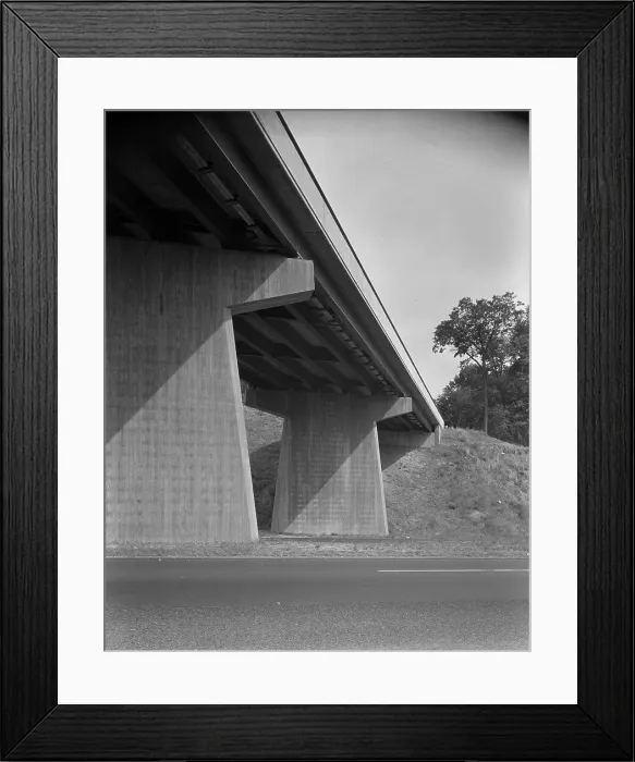 Framed Print : New Jersey Turnpike, 1952. Creator: Gottscho-Schleisner, Inc Framed Print : New Jersey Turnpike, 1952. Creator: Gottscho-Schleisner, Inc