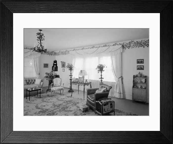 Framed Print : Williams Paley, residence in Manhasset, Long Island, 1942. Creator: Gottscho-Schleisner, Inc Framed Print : Williams Paley, residence in Manhasset, Long Island, 1942. Creator: Gottscho-Schleisner, Inc