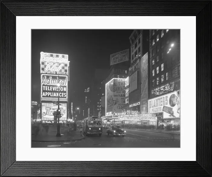 Framed Print : New York City views, 1953. Creator: Gottscho-Schleisner, Inc Framed Print : New York City views, 1953. Creator: Gottscho-Schleisner, Inc