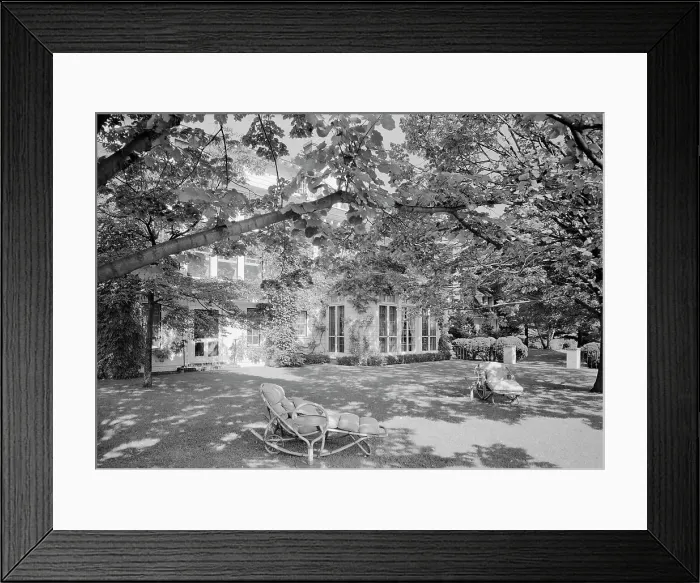 Framed Print : Williams Paley, residence in Manhasset, Long Island, 1942. Creator: Gottscho-Schleisner, Inc Framed Print : Williams Paley, residence in Manhasset, Long Island, 1942. Creator: Gottscho-Schleisner, Inc