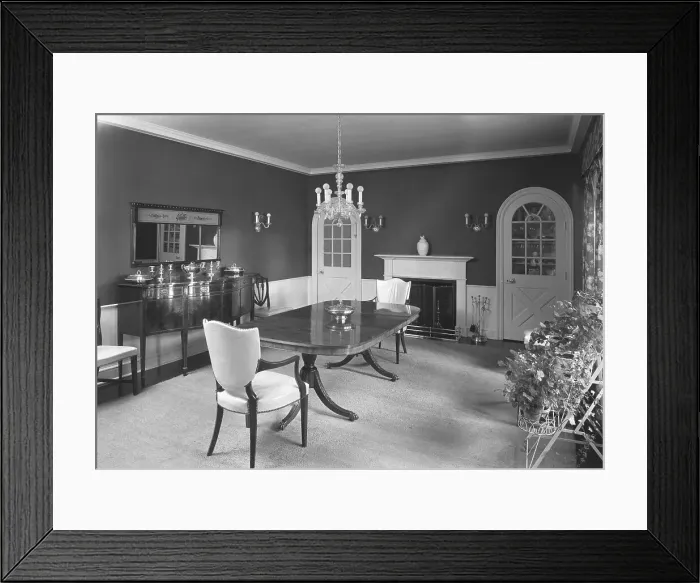 Framed Print : Guido R. Rahr, residence in Manitowoc, Wisconsin, 1945. Creator: Gottscho-Schleisner, Inc Framed Print : Guido R. Rahr, residence in Manitowoc, Wisconsin, 1945. Creator: Gottscho-Schleisner, Inc