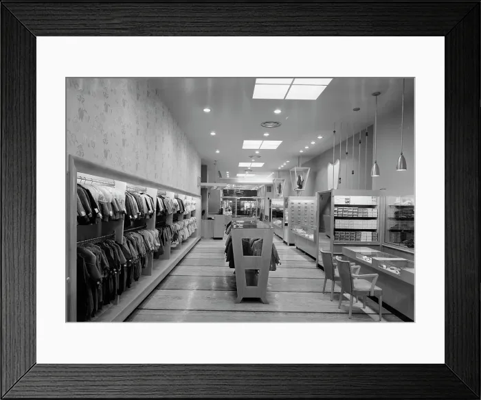 Framed Print : Kartch's, business on Main St. Paterson, New Jersey, 1947. Creator: Gottscho-Schleisner, Inc Framed Print : Kartch's, business on Main St. Paterson, New Jersey, 1947. Creator: Gottscho-Schleisner, Inc