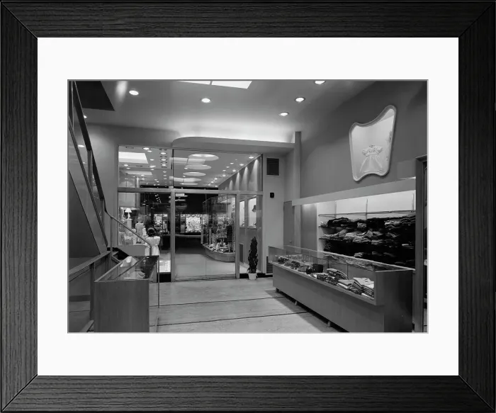 Framed Print : Kartch's, business on Main St. Paterson, New Jersey, 1947. Creator: Gottscho-Schleisner, Inc Framed Print : Kartch's, business on Main St. Paterson, New Jersey, 1947. Creator: Gottscho-Schleisner, Inc