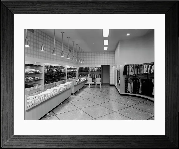 Framed Print : Kartch's, business on Main St. Paterson, New Jersey, 1947. Creator: Gottscho-Schleisner, Inc Framed Print : Kartch's, business on Main St. Paterson, New Jersey, 1947. Creator: Gottscho-Schleisner, Inc