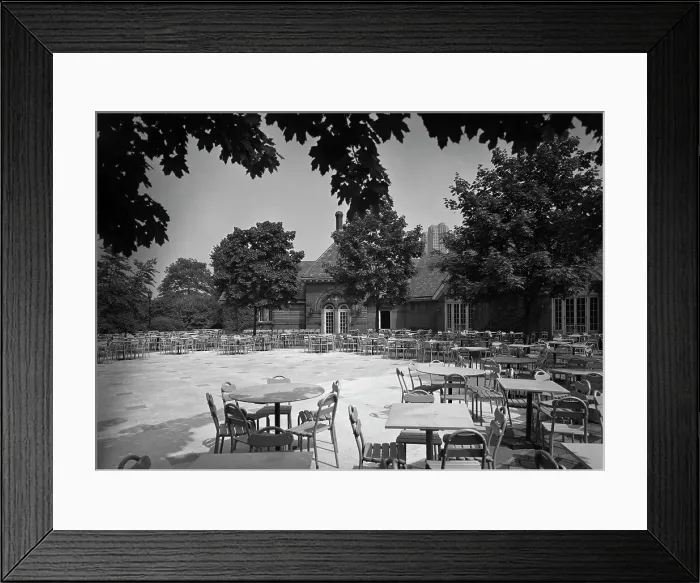 Framed Print : Tavern on the Green, Central Park, 1944. Creator: Gottscho-Schleisner, Inc Framed Print : Tavern on the Green, Central Park, 1944. Creator: Gottscho-Schleisner, Inc