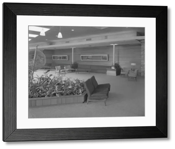 Framed Print : Tamarak Lodge, 1957. Creator: Gottscho-Schleisner, Inc