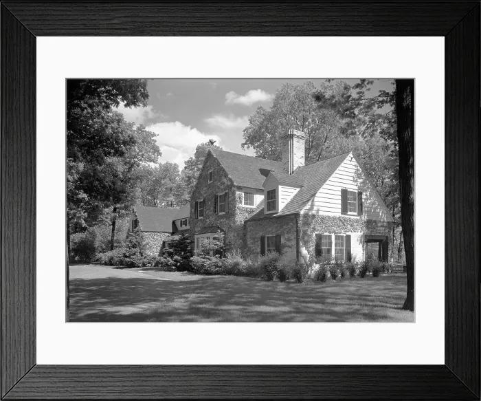 Framed Print : Guido R. Rahr, residence in Manitowoc, Wisconsin, 1945. Creator: Gottscho-Schleisner, Inc Framed Print : Guido R. Rahr, residence in Manitowoc, Wisconsin, 1945. Creator: Gottscho-Schleisner, Inc