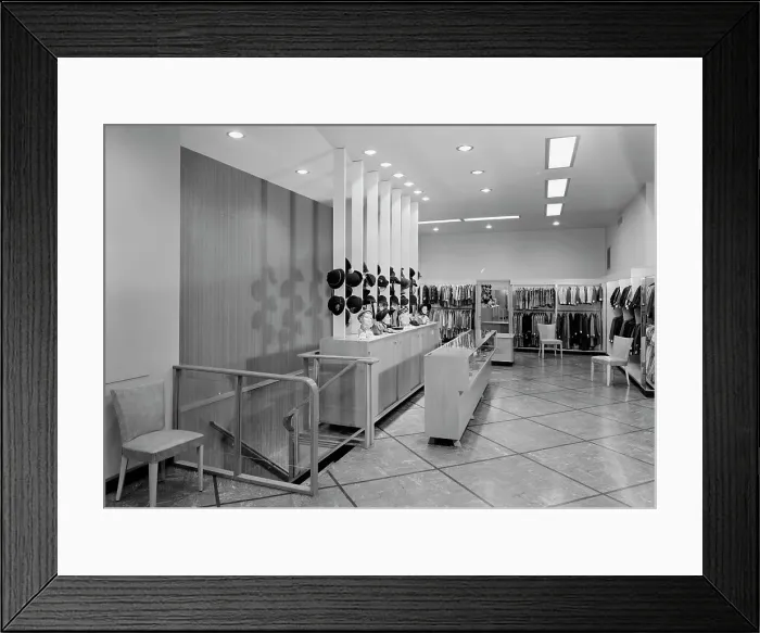 Framed Print : Kartch's, business on Main St. Paterson, New Jersey, 1947. Creator: Gottscho-Schleisner, Inc Framed Print : Kartch's, business on Main St. Paterson, New Jersey, 1947. Creator: Gottscho-Schleisner, Inc