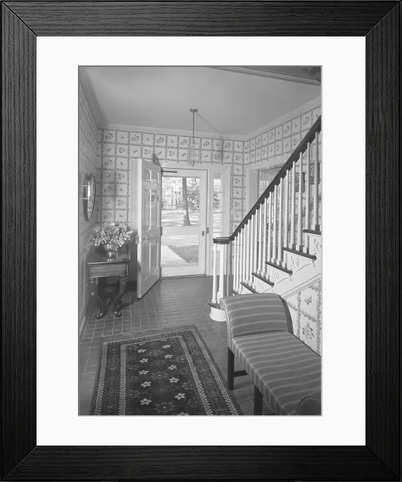 Framed Print : Guido R. Rahr, residence in Manitowoc, Wisconsin, 1945. Creator: Gottscho-Schleisner, Inc Framed Print : Guido R. Rahr, residence in Manitowoc, Wisconsin, 1945. Creator: Gottscho-Schleisner, Inc