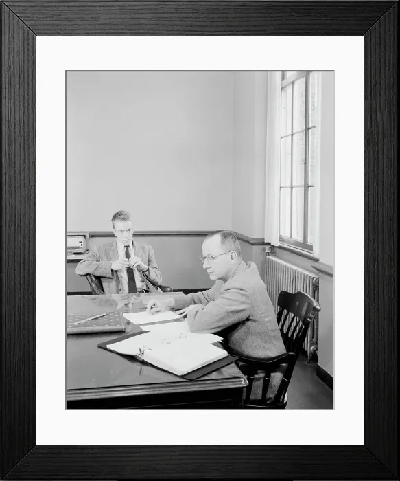 Framed Print : Deerfield Academy, Deerfield, Massachusetts, 1959. Creator: Gottscho-Schleisner, Inc Framed Print : Deerfield Academy, Deerfield, Massachusetts, 1959. Creator: Gottscho-Schleisner, Inc