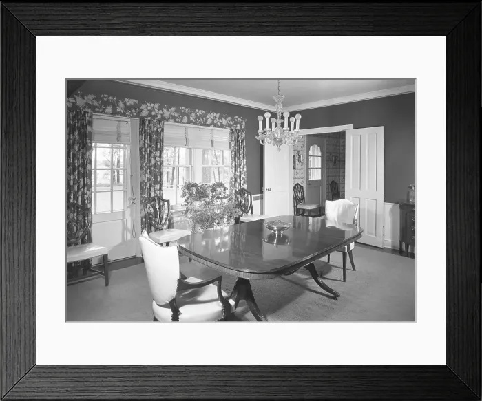 Framed Print : Guido R. Rahr, residence in Manitowoc, Wisconsin, 1945. Creator: Gottscho-Schleisner, Inc Framed Print : Guido R. Rahr, residence in Manitowoc, Wisconsin, 1945. Creator: Gottscho-Schleisner, Inc