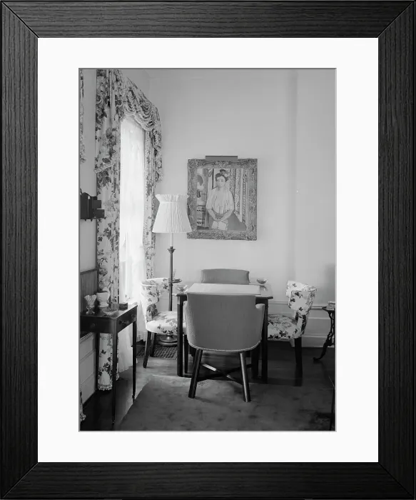 Framed Print : Williams Paley, residence in Manhasset, Long Island, 1942. Creator: Gottscho-Schleisner, Inc Framed Print : Williams Paley, residence in Manhasset, Long Island, 1942. Creator: Gottscho-Schleisner, Inc