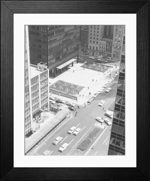 Framed Print : New York City views, 1960. Creator: Gottscho-Schleisner, Inc Framed Print : New York City views, 1960. Creator: Gottscho-Schleisner, Inc