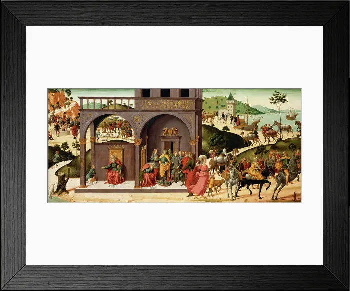 Framed Print : The Story of Joseph, about 1485. Creator: Biagio d'Antonio Framed Print : The Story of Joseph, about 1485. Creator: Biagio d'Antonio