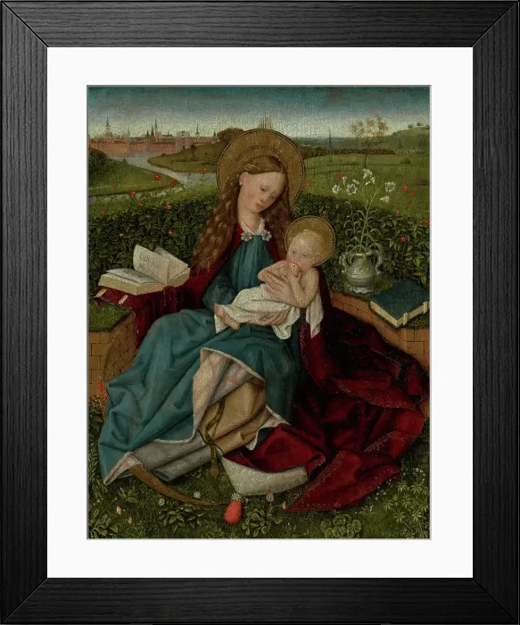 Framed Print : The Madonna of Humility, about 1450-1470. Creator: Unknown Framed Print : The Madonna of Humility, about 1450-1470. Creator: Unknown